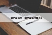 国产车操控（国产车操控排名）